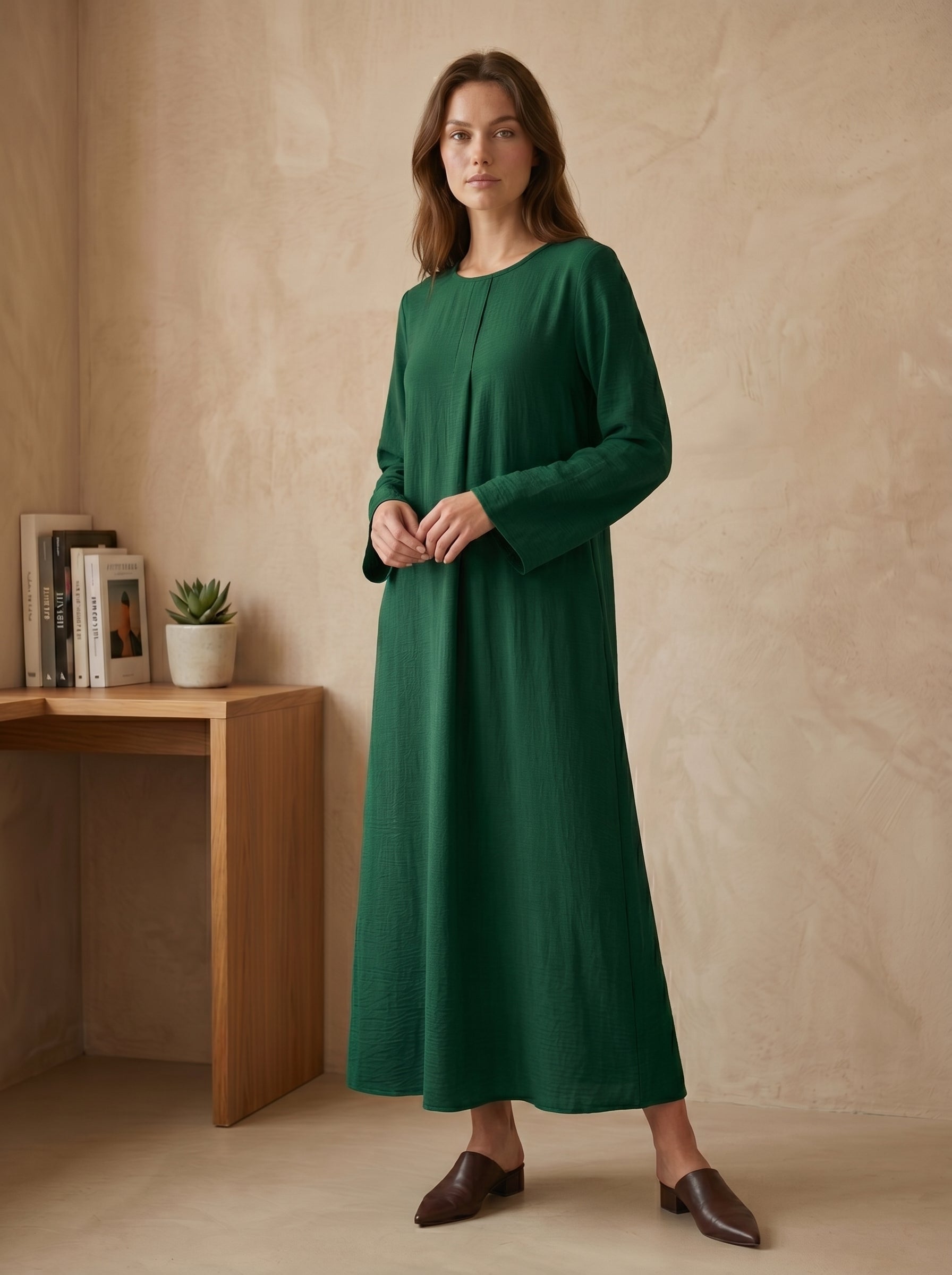 Classic Long-Sleeve Maxi Inner