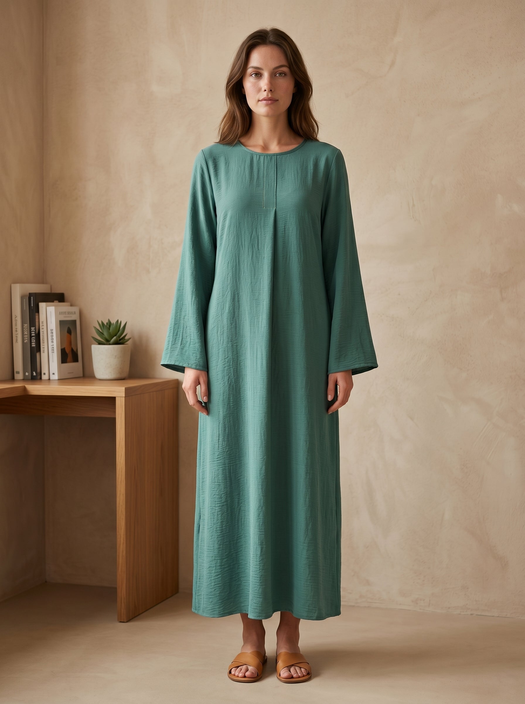 Classic Long-Sleeve Maxi Inner