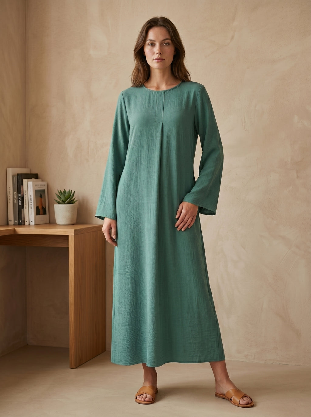 Classic Long-Sleeve Maxi Inner