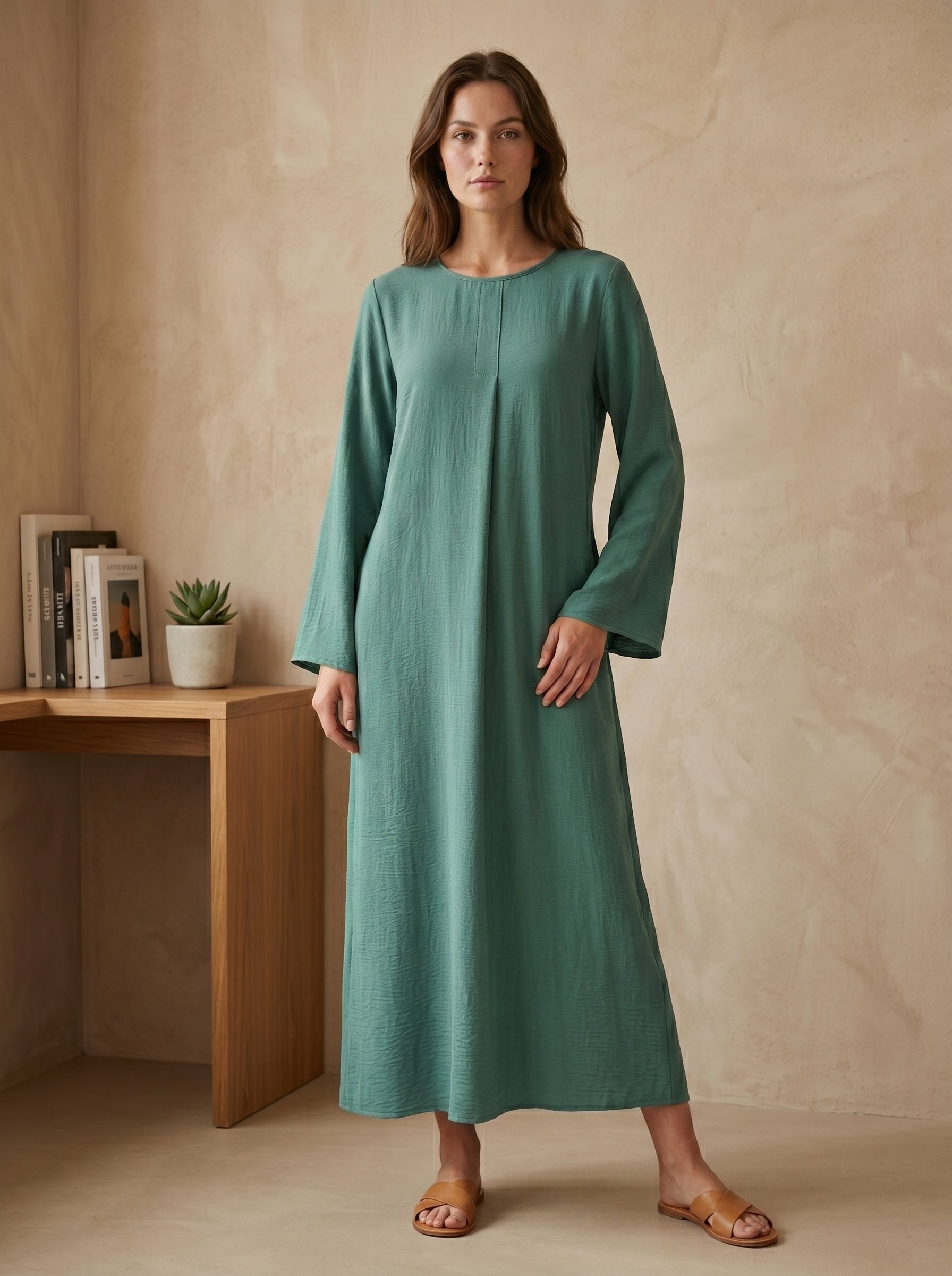 Classic Long-Sleeve Maxi Inner