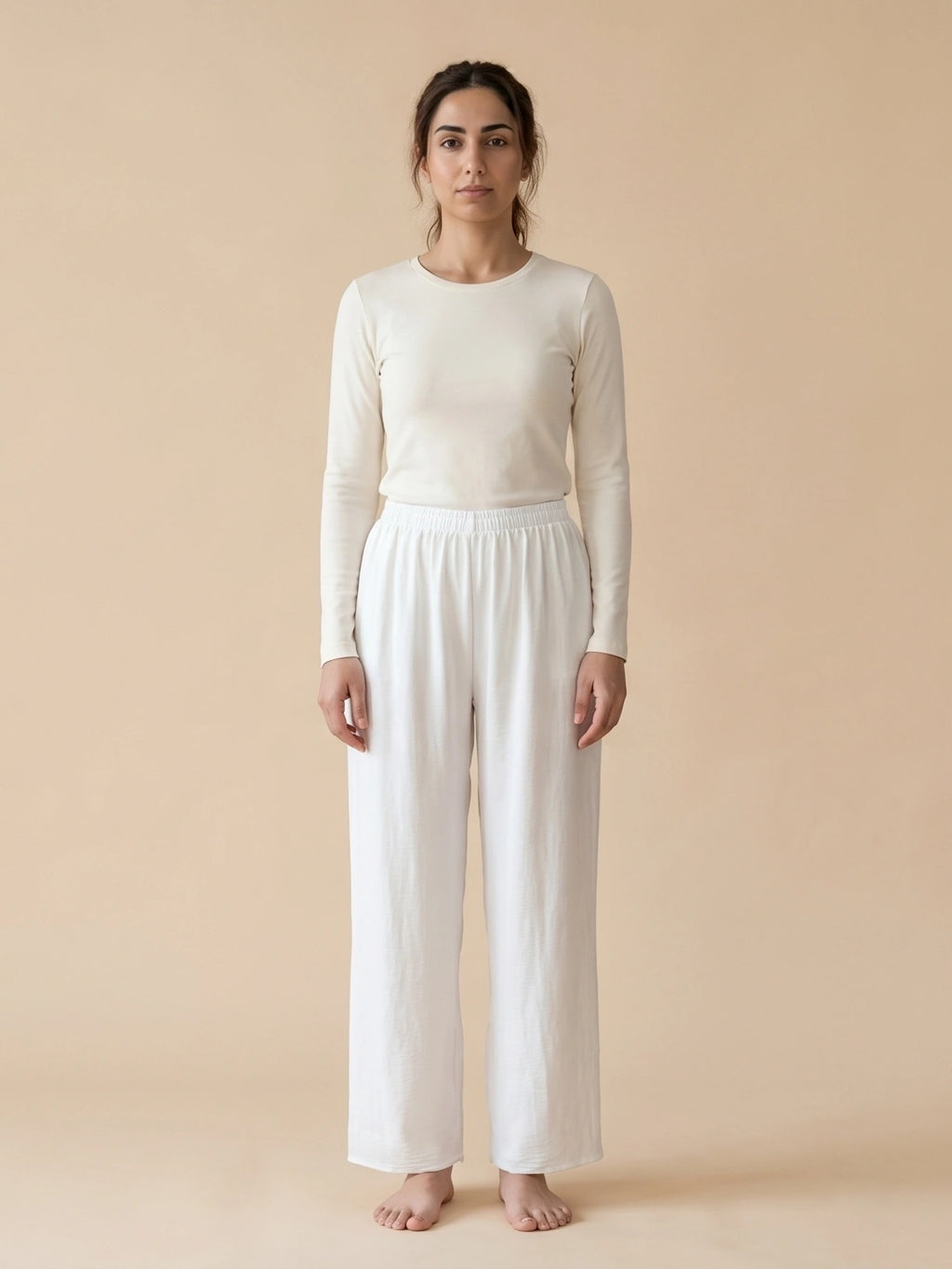 Elastic Waist Modest Palazzos