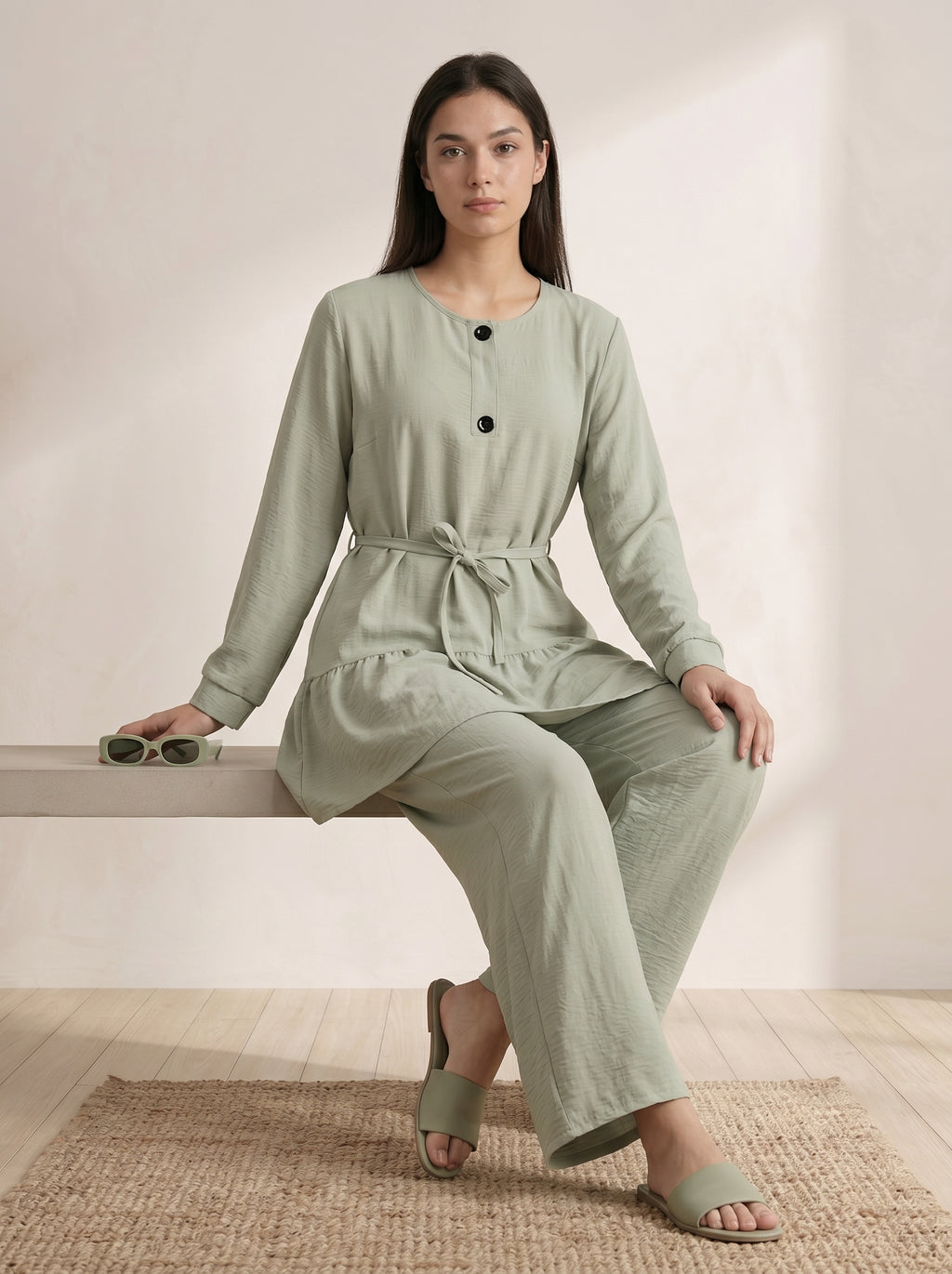 Premium Relaxed Fit Modest Co-Ord