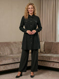Utility Pocket Button-Down Co-Ord Set