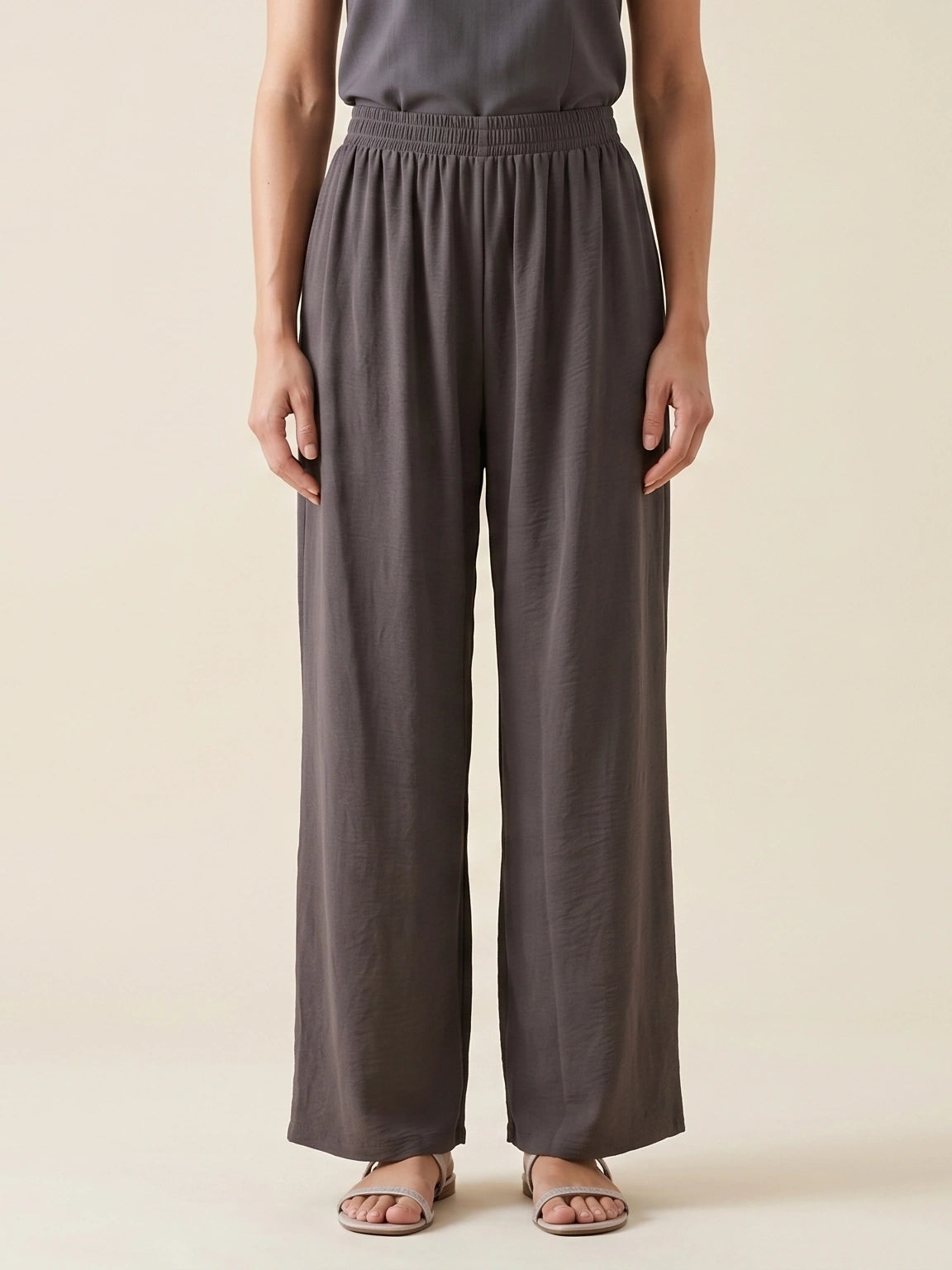 Elastic Waist Modest Palazzos