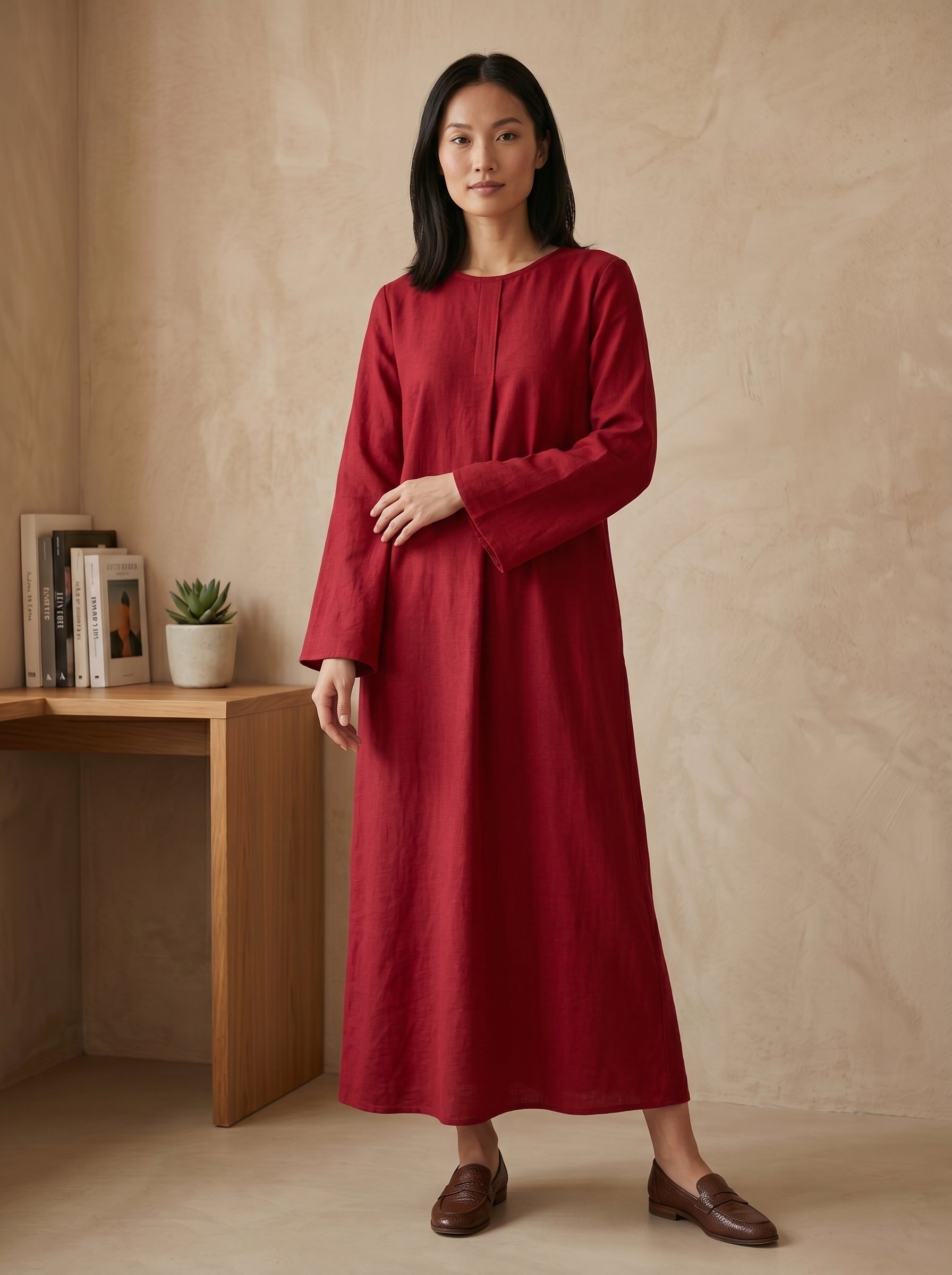 Classic Long-Sleeve Maxi Inner