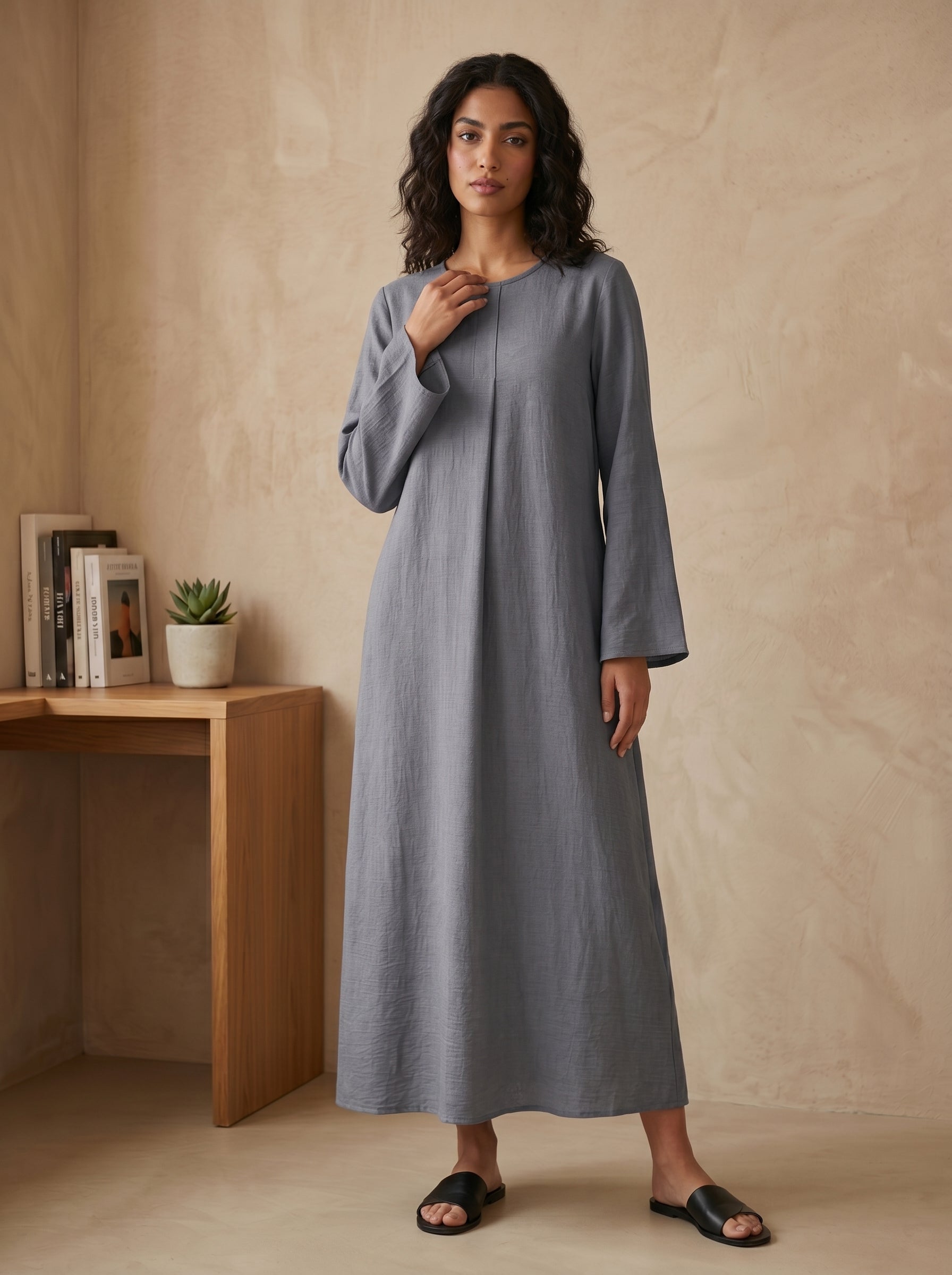 Classic Long-Sleeve Maxi Inner