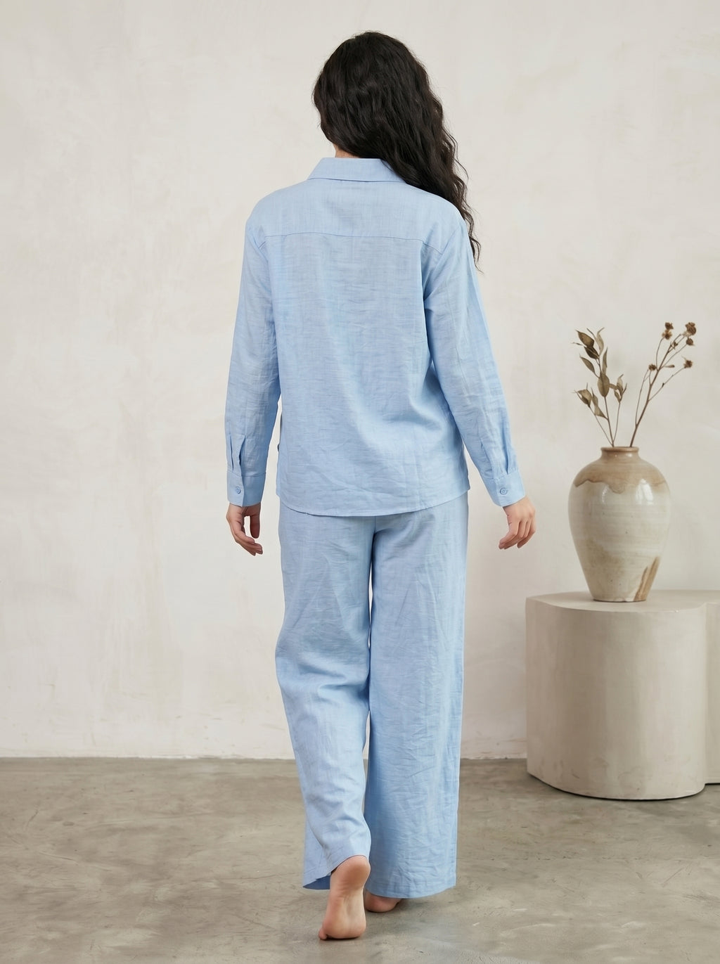 Urban Minimalist Smart-Casual Trouser Suit